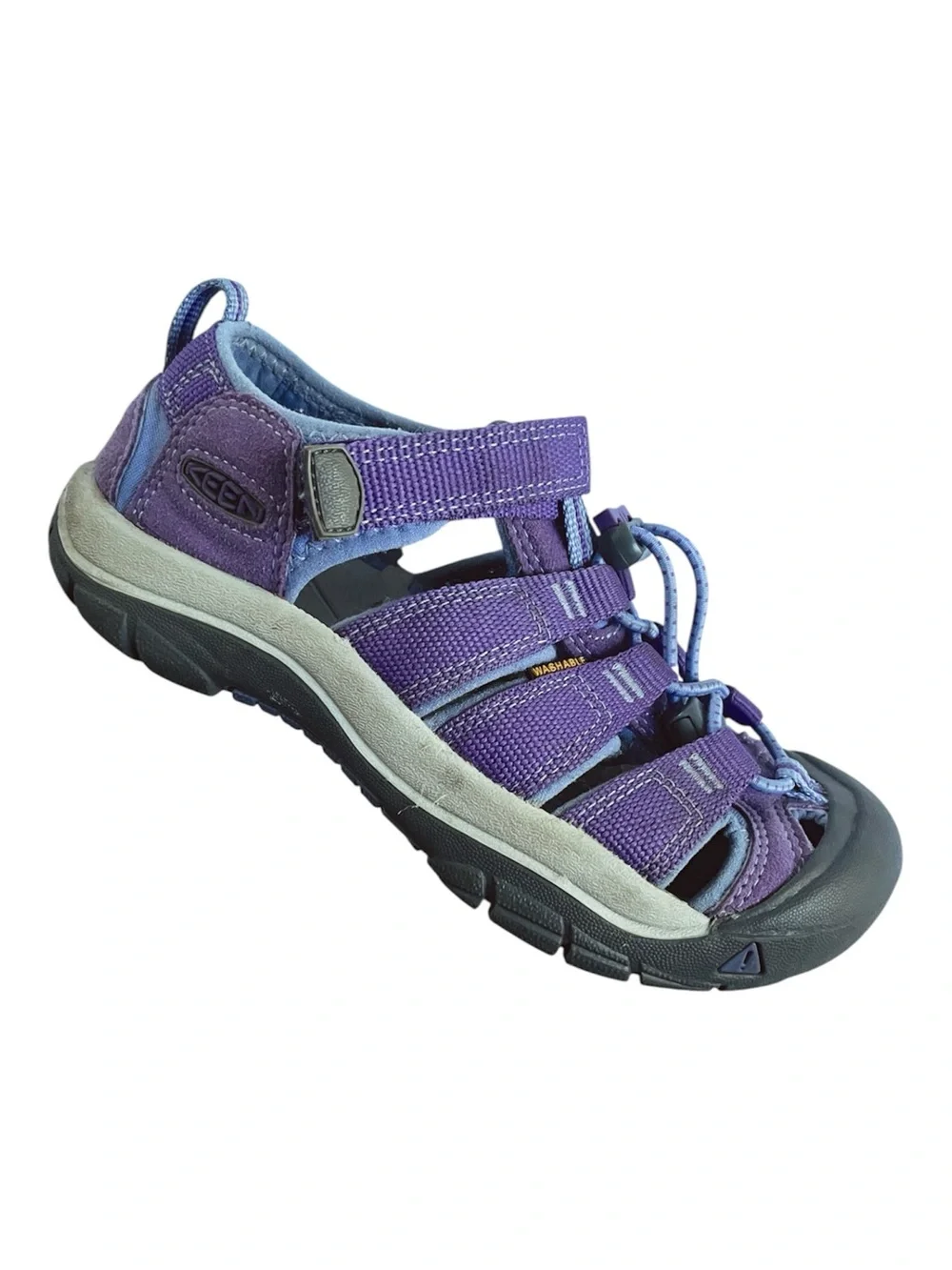 KEEN Newport H2 Waterproof Hiking Sandals Purple Kids Size 1 Shoe Hiking Outdoor
